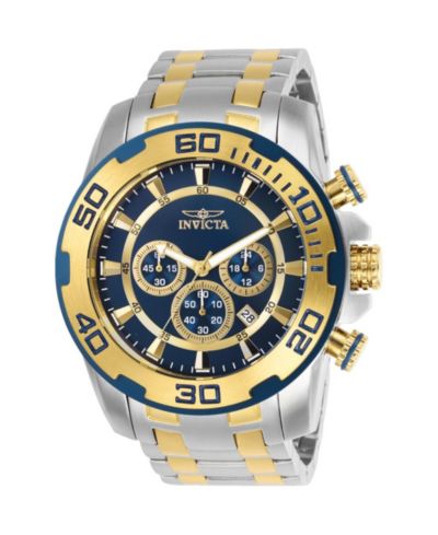 Invicta Men's 26296 Pro Diver Quartz Chronograph Blue Dial Watch