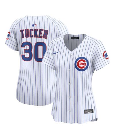 Женская игровая джерси Nike Kyle Tucker White Chicago Cubs Home Limited Player