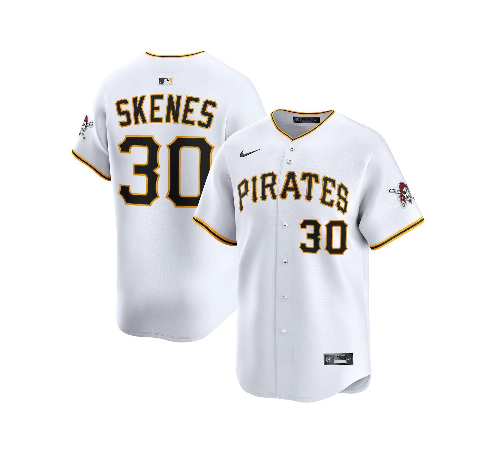 Nike Men's Paul Skenes White Pittsburgh Pirates Alternate Limited Player Jersey