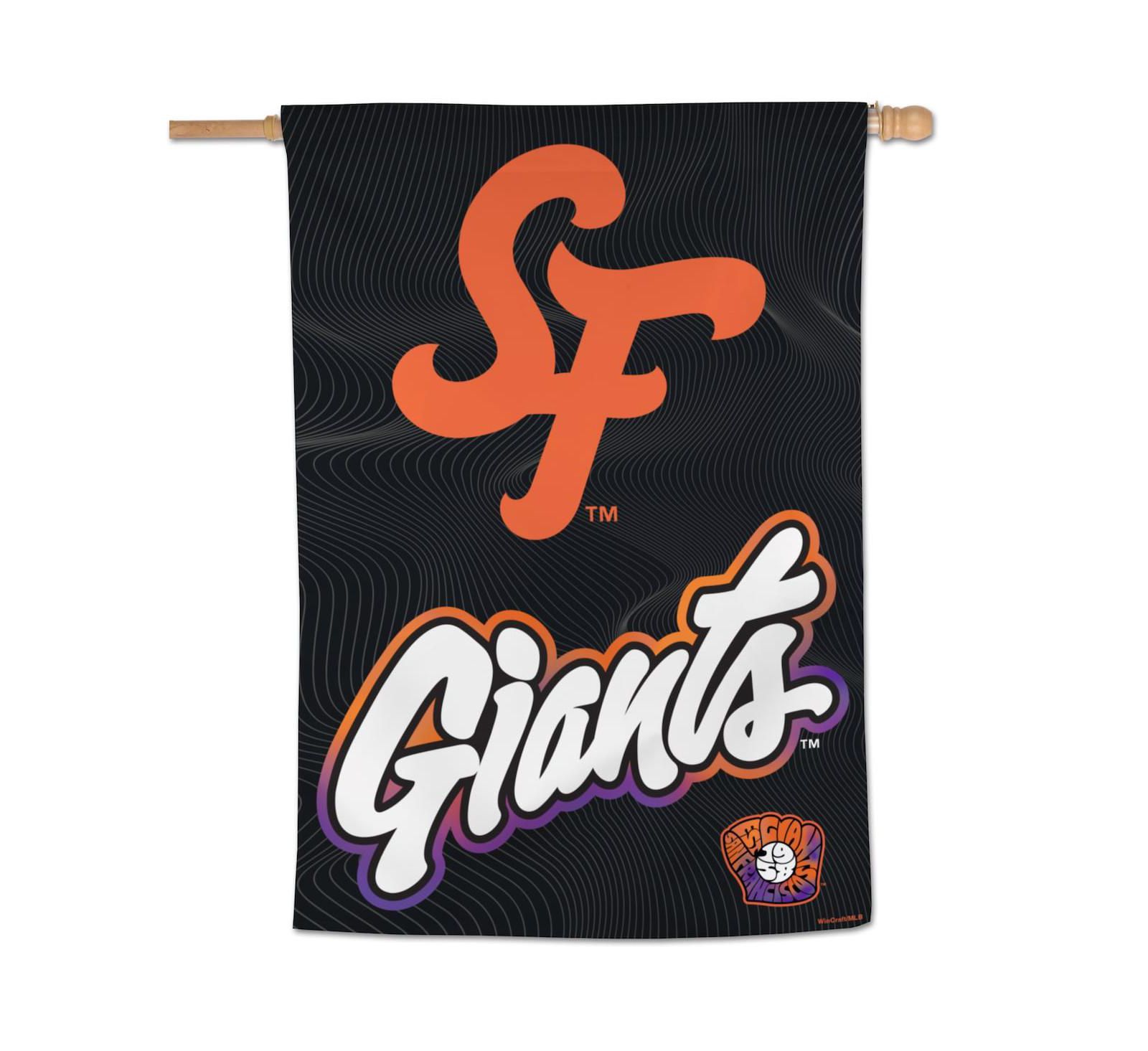 Вертикальный баннер Wincraft San Francisco Giants 2025 City Connect 28" x 40" односторонний