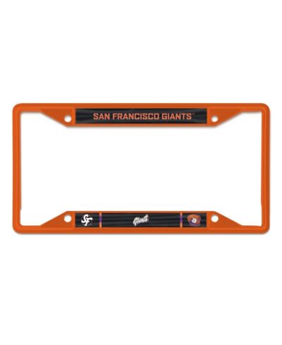 Wincraft San Francisco Giants 2025 City Connect Laser Cut Metal License Plate Frame