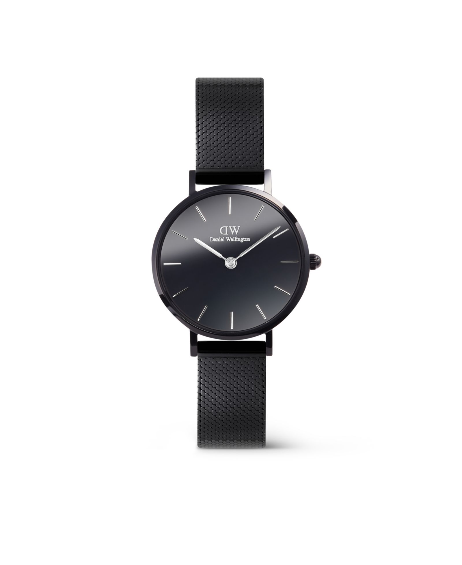 Часы Daniel Wellington Women's Analog Black Stainless-Steel, 28mm