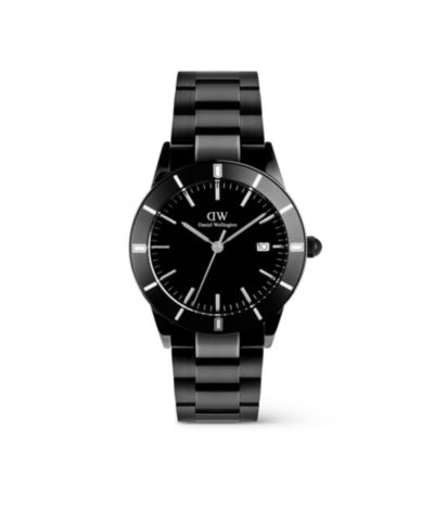 Daniel Wellington Men's Analog Black Stainless-Steel Watch, 40mm