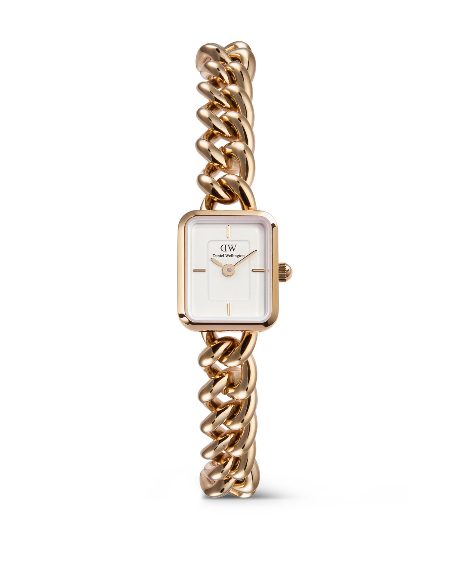 Женские аналоговые часы Daniel Wellington из нержавеющей стали в цвете Rose Gold, 16mm