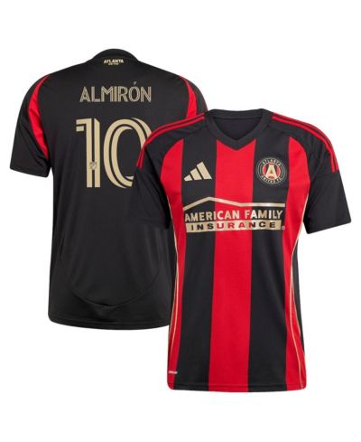 Мужская джерси Adidas Miguel Almiron Black Atlanta United FC 2025 The Connector Replica Player