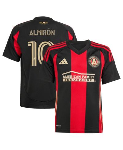 Adidas детская джерси Miguel Almiron Black Atlanta United FC 2025 The Connector Replica Player
