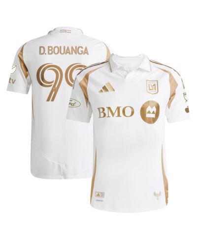 Adidas Men's Denis Bouanga White LAFC 2025 Secondary Authentic Player Jersey
