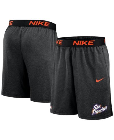 Мужские шорты Nike Black San Francisco Giants 2025 City Connect Authentic Collection Knit