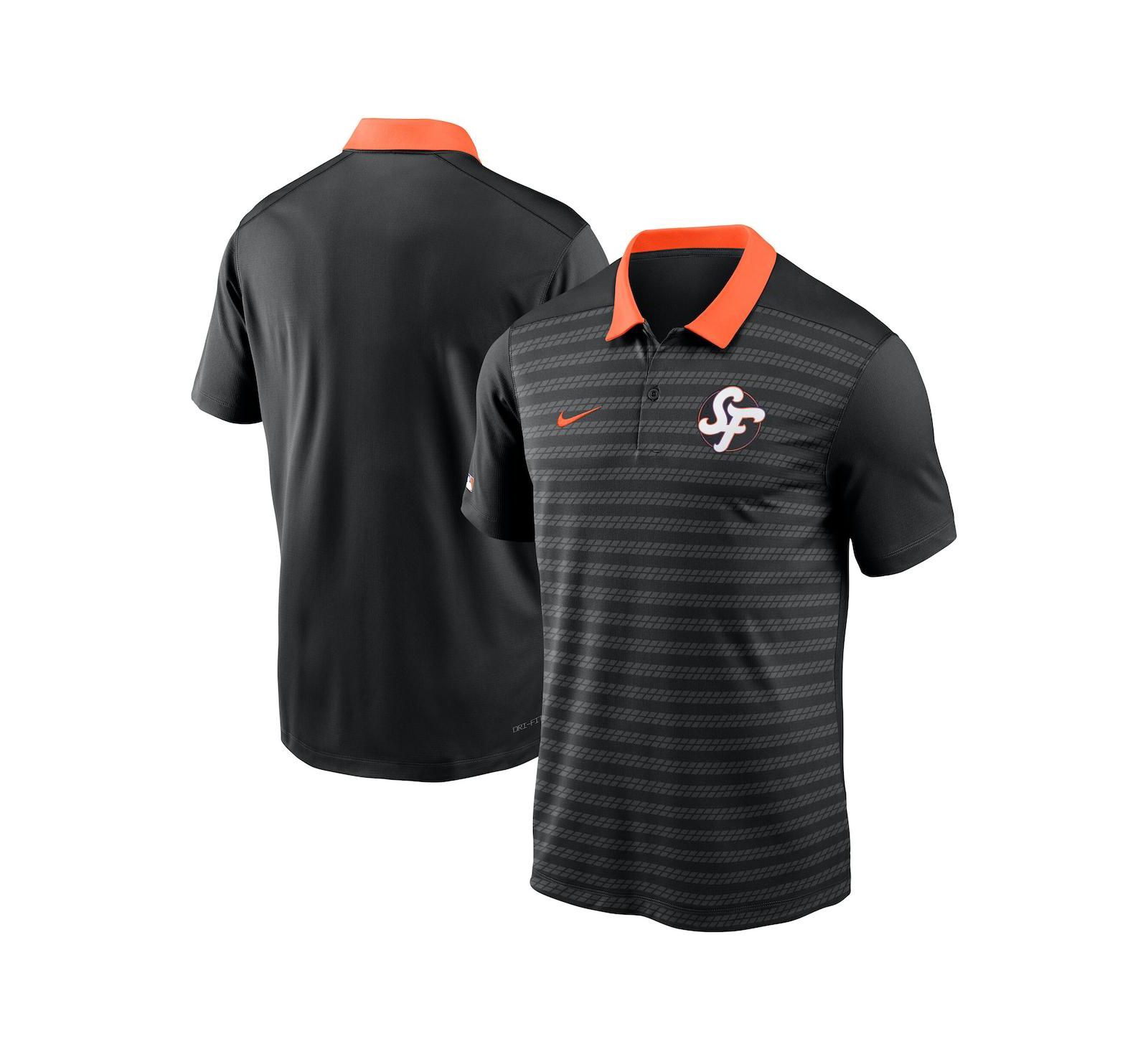 Мужская рубашка-поло Nike Black San Francisco Giants 2025 City Connect Authentic Collection Victory Performance