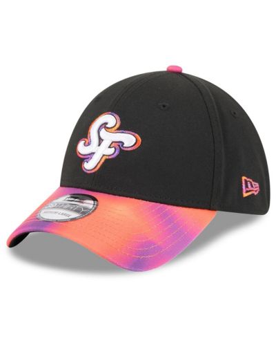 Мужская кепка New Era San Francisco Giants 2025 City Connect 39THIRTY Flex, черная/оранжевая