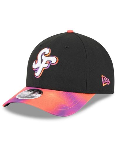 New Era кепка San Francisco Giants 2025 City Connect 9FORTY M-Crown, мужская, черная/оранжевая