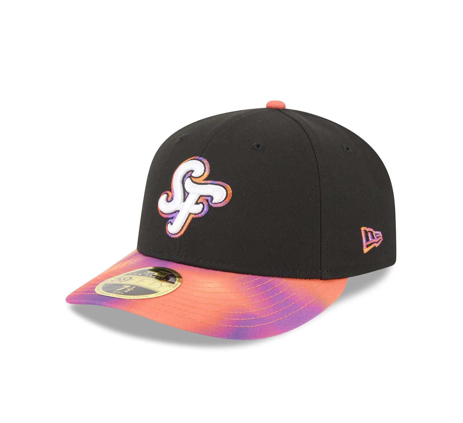 New Era Men's Black/Orange San Francisco Giants 2025 City Connect Low Profile 59FIFTY Fitted Hat