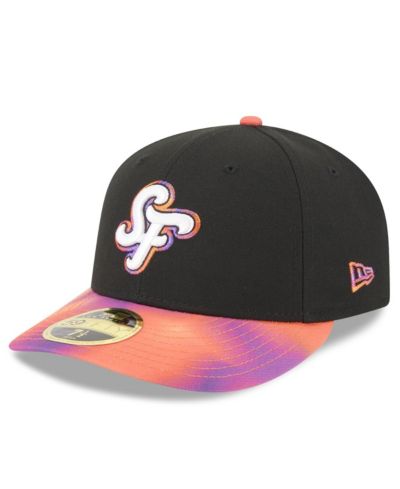 Мужская кепка New Era San Francisco Giants 2025 City Connect 59FIFTY, черная/оранжевая
