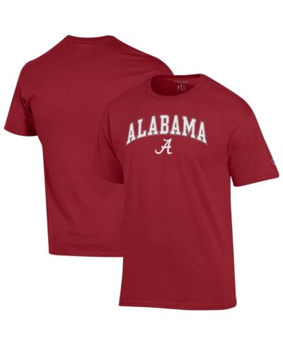 Champion Men's Crimson Alabama Crimson Tide Arched Logo T-Shirt