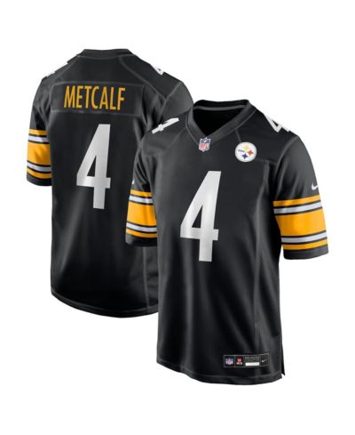 Мужская джерси Nike Black DK Metcalf Pittsburgh Steelers Game Player