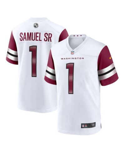 Мужская джерси Nike Deebo Samuel Sr White Washington Commanders Game Player