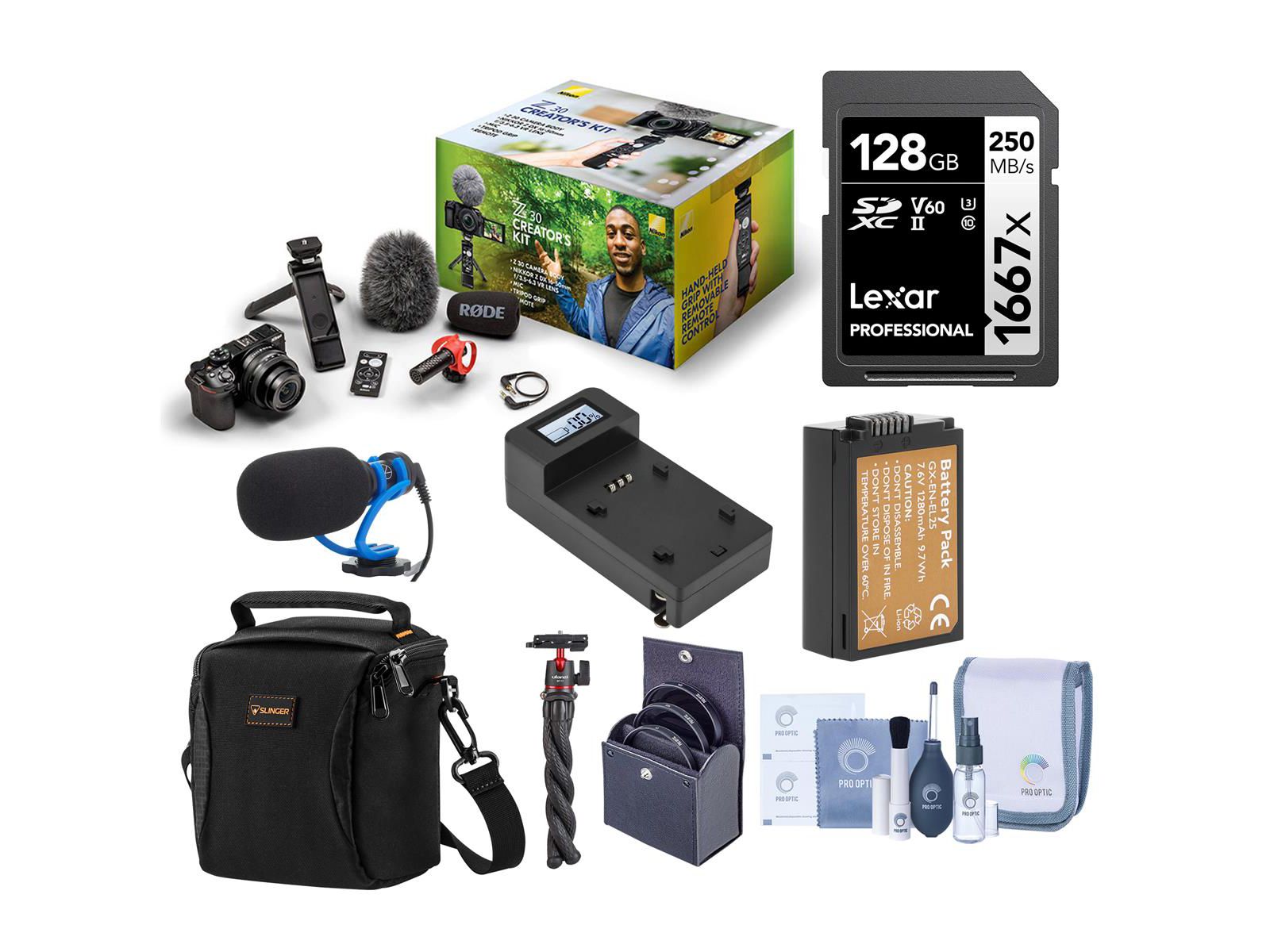 Nikon Z 30 Зеркальная камера Creator's Kit с набором аксессуаров