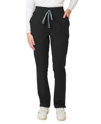 Medgear Женские брюки-скрабы Ariana Slim Straight с завышенной талией