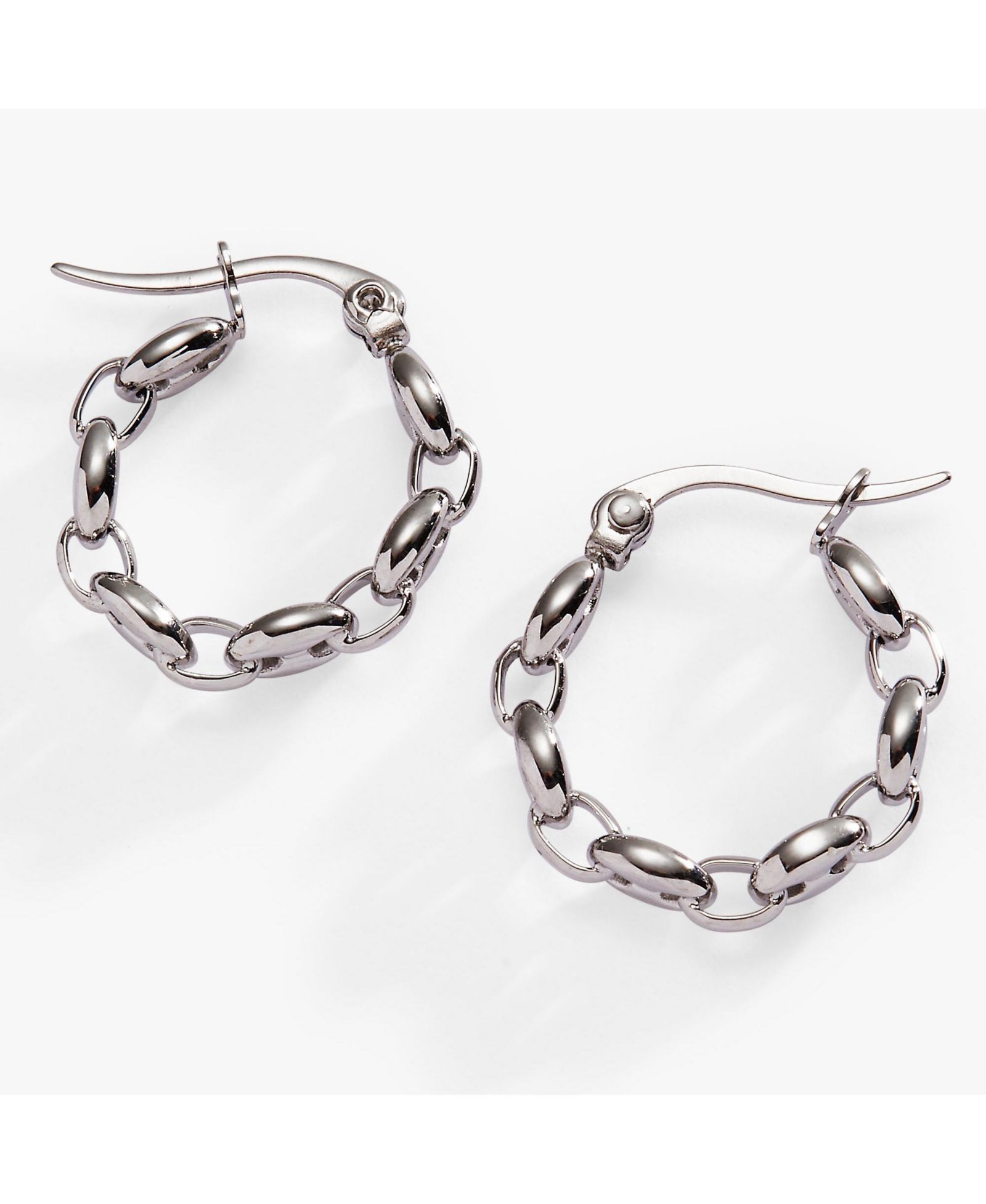 Alex and Ani серьги-кольца с цепочкой Mariner Chain