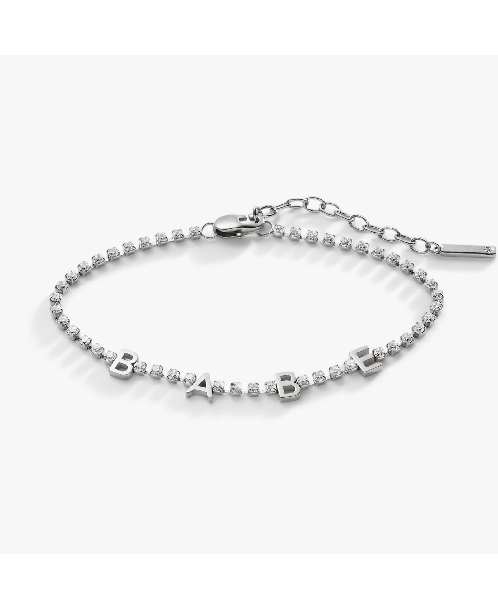 Babe Tennis Chain Bracelet
