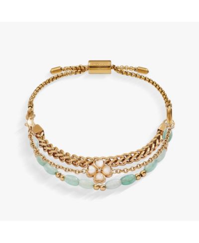Four Leaf Clover Stranded Bracelet Set