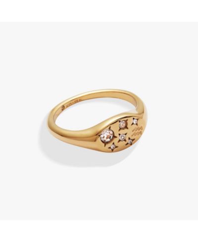 Кольцо Zodiac Ring Aquarius от Alex and Ani