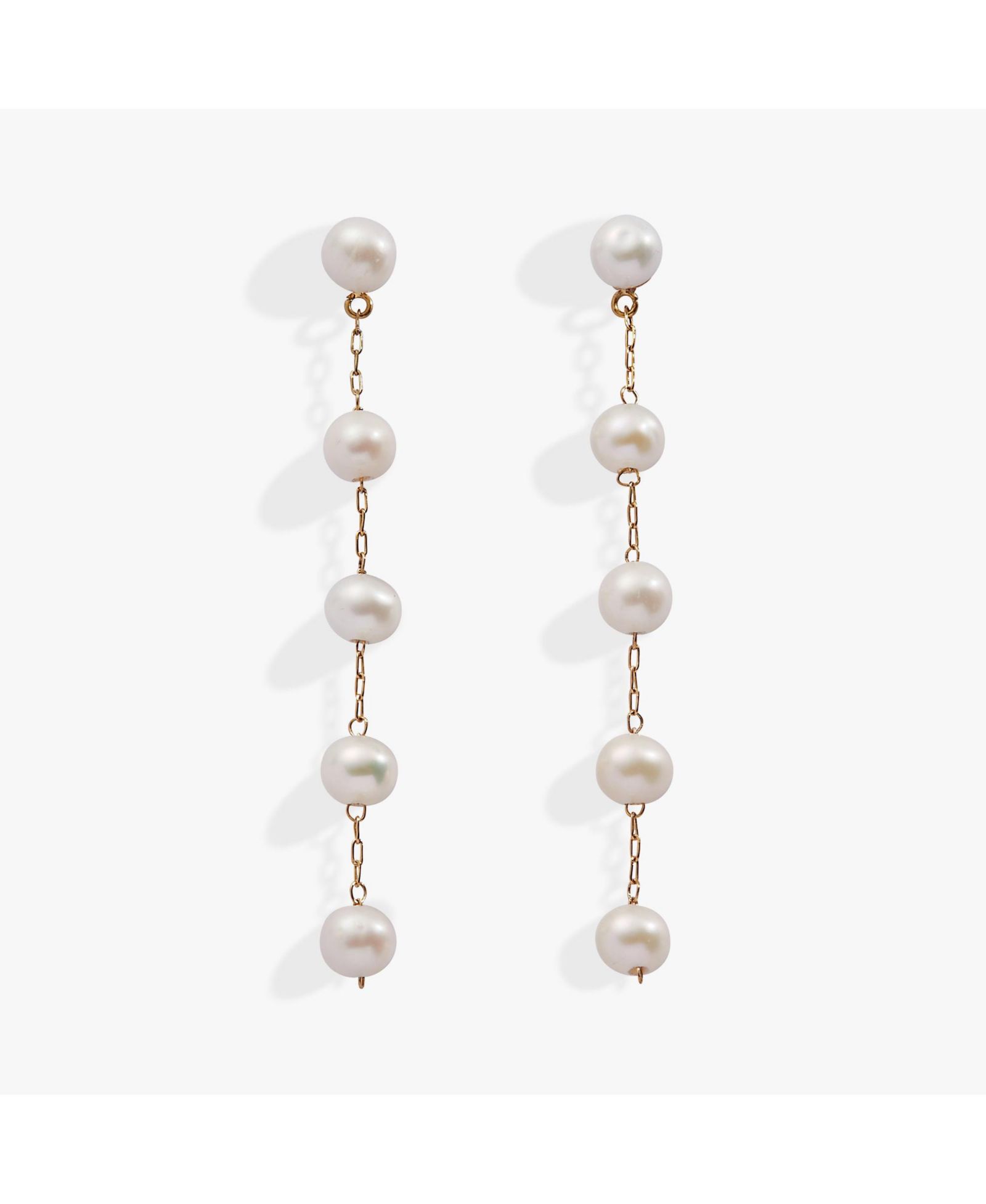 Freshwater Pearl Linear Earring