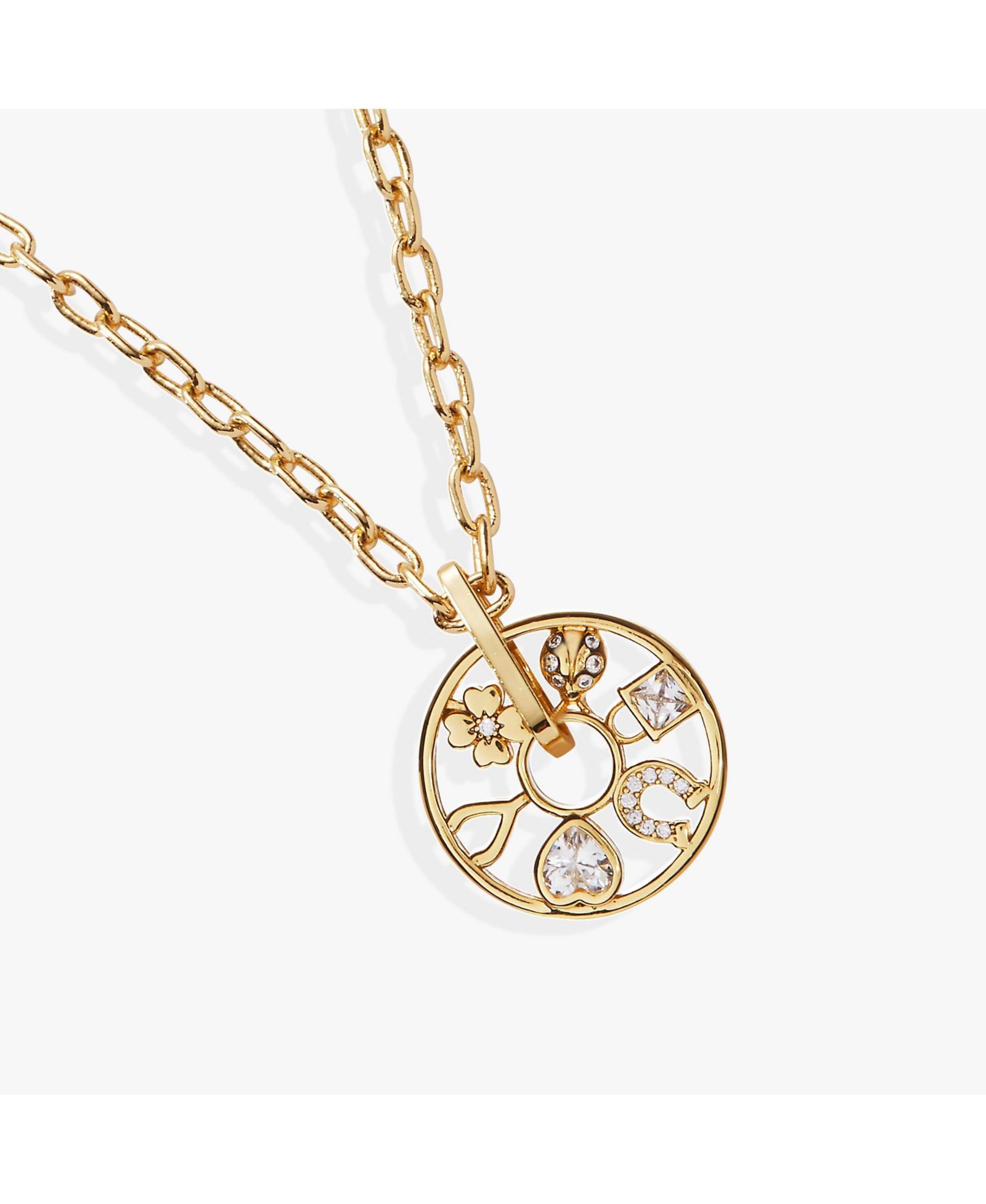 Подвеска-кулон Love Luck Wheel Necklace