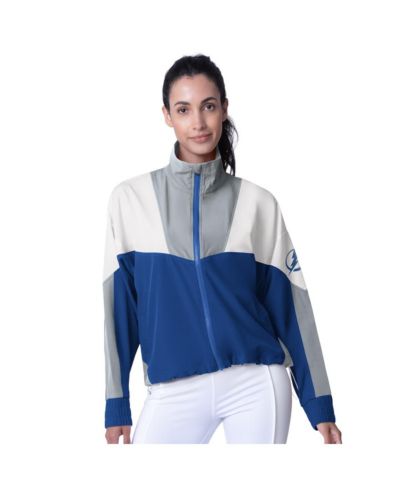 Женская куртка MSX by Michael Strahan Tampa Bay Lightning Tessa Full-Zip Blue/Gray