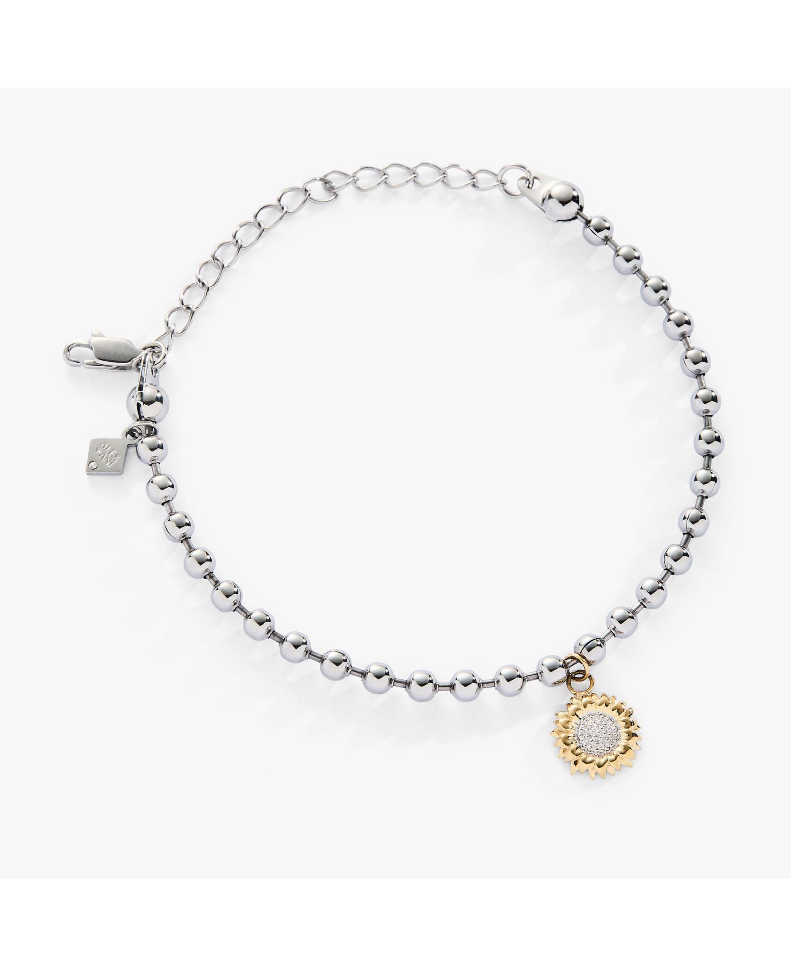 Sunflower Ball Chain Bracelet
