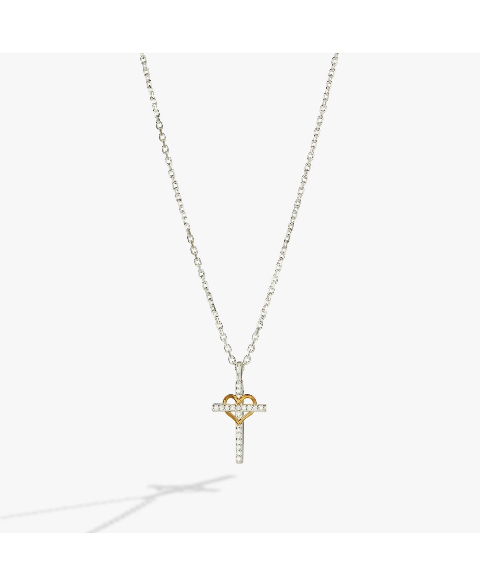 Ожерелье Cross And Heart