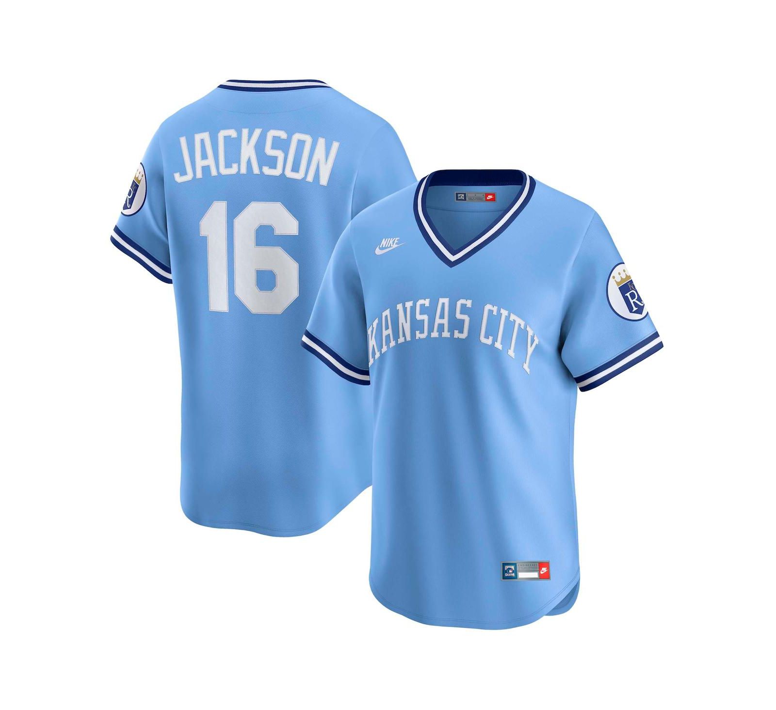 Nike Мужская джерси Bo Jackson Kansas City Royals Limited Edition