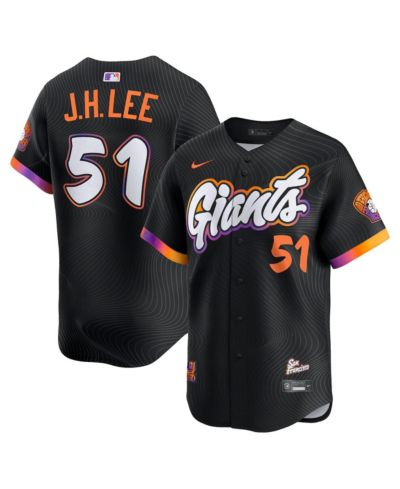 Мужская джерси Nike Black Jung Hoo Lee San Francisco Giants 2025 City Connect Limited