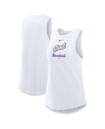 Nike Женский спортивный топ Nike San Francisco Giants 2025 City Connect Tri-Code с высоким воротником, белый