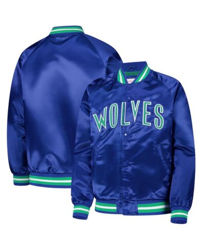 Mitchell & Ness куртка Mitchell & Ness Hardwood Classics Satin Raglan Full-Snap для мальчиков и девочек