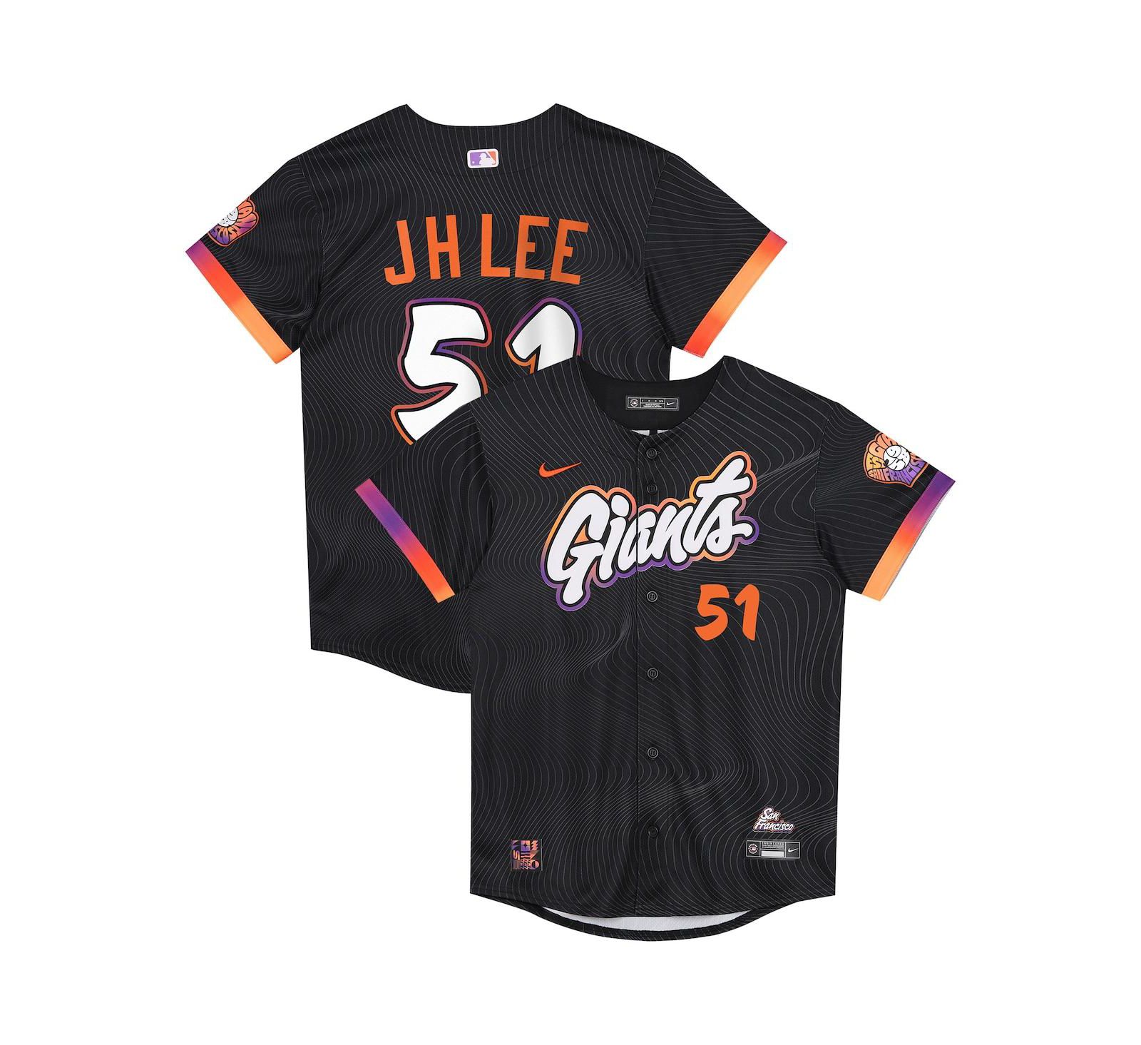 Nike джерси Jung Hoo Lee Anthracite San Francisco Giants 2025 City Connect Limited