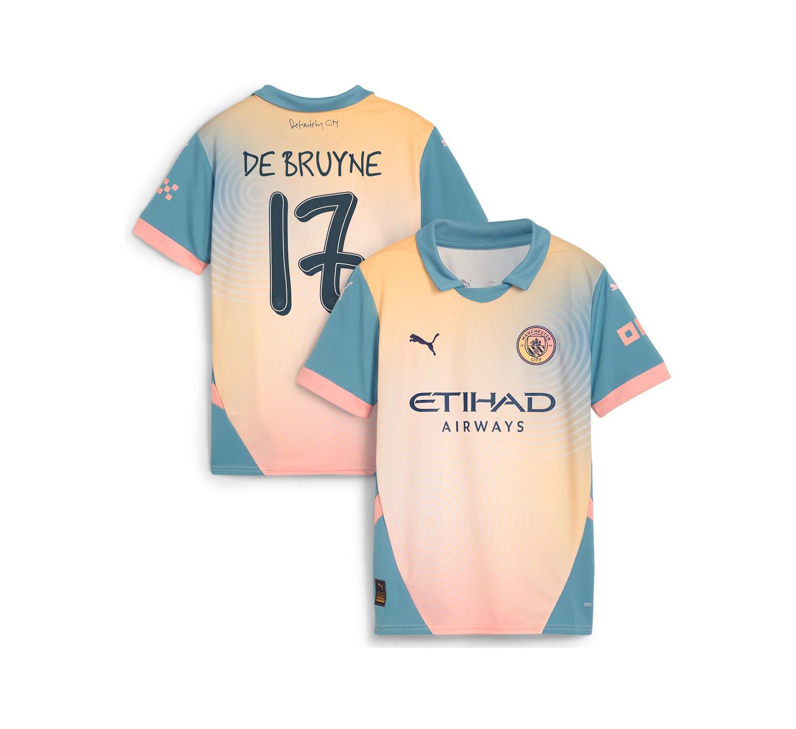 Puma Детская джерси Manchester City 2024/25 Kevin De Bruyne