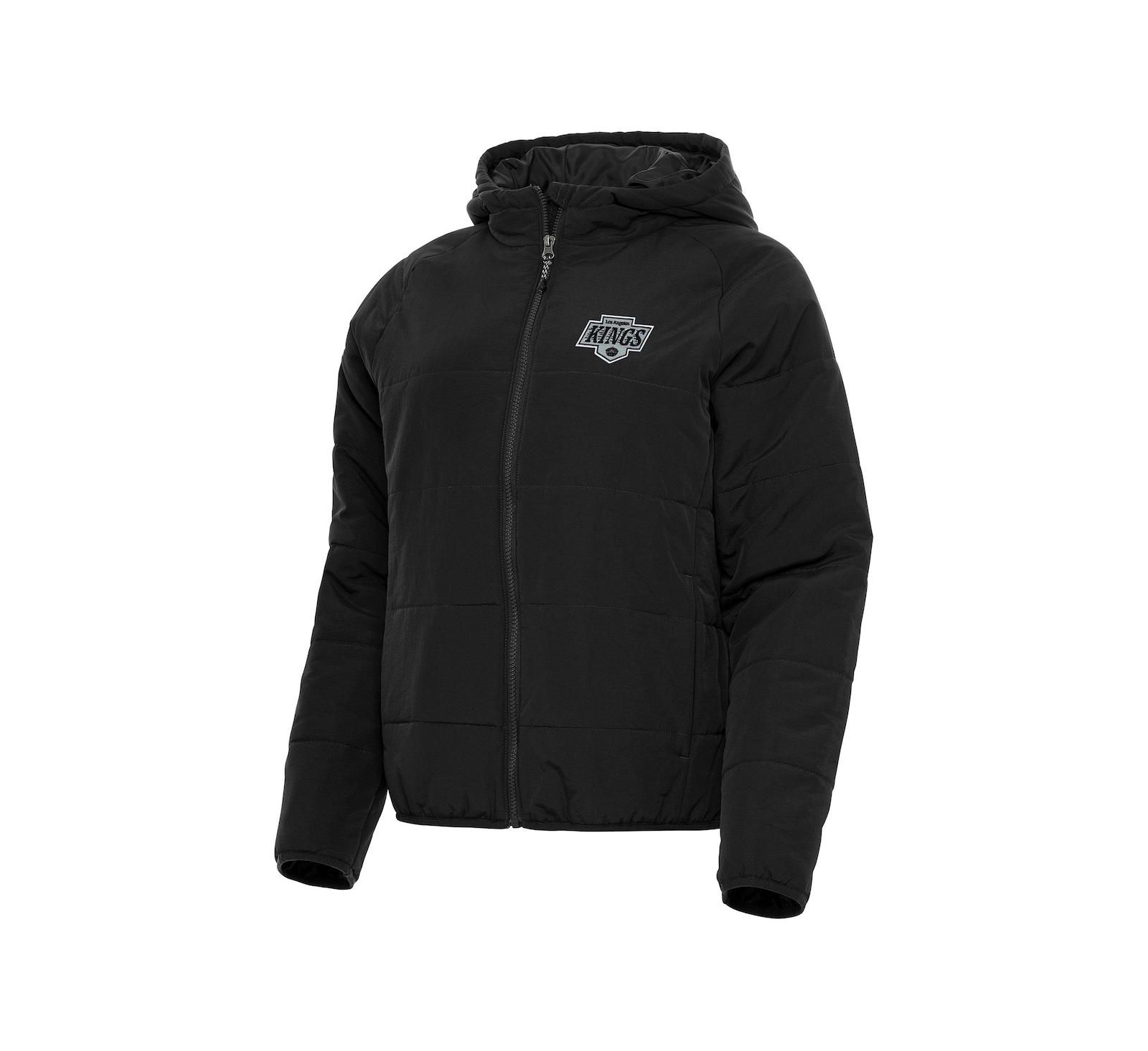 Antigua Women's Black Los Angeles Kings Universe Full-Zip Puffer Jacket