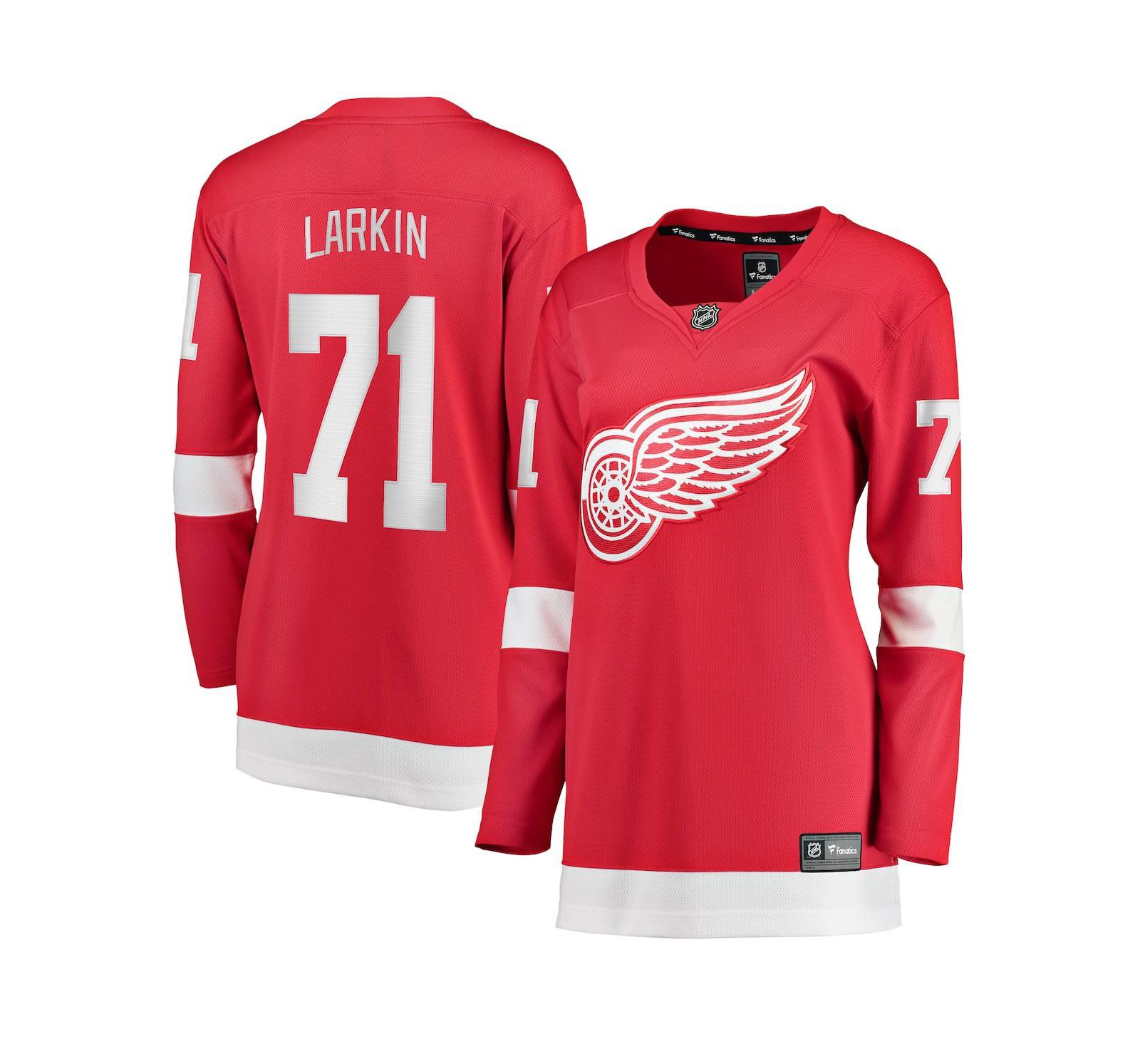 Fanatics Women's Dylan Larkin Red Detroit Red Wings Home Premier Breakaway Player Jersey