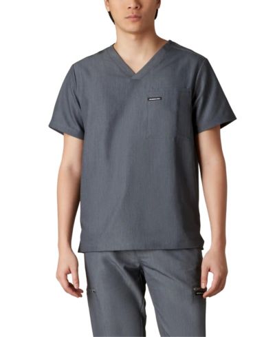Members Only Men's Brighton 3-Pocket Scrub Top for Men