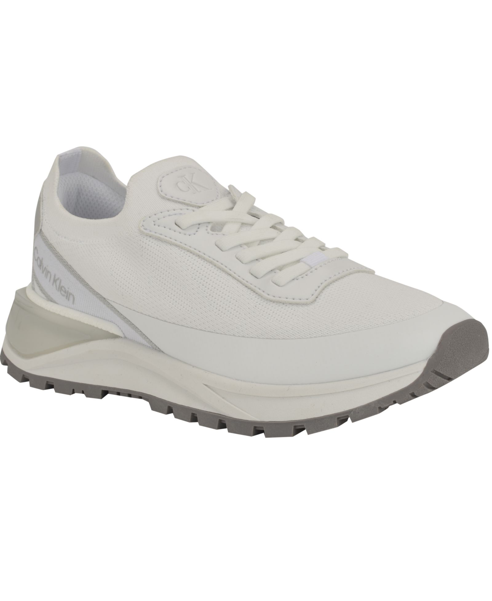 Calvin Klein Women's Geneo Lightweight Knit Slip-On Sneakers