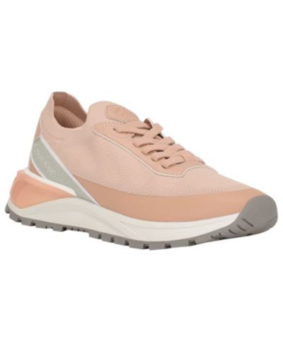 Calvin Klein Women's Geneo Lightweight Knit Slip-On Sneakers