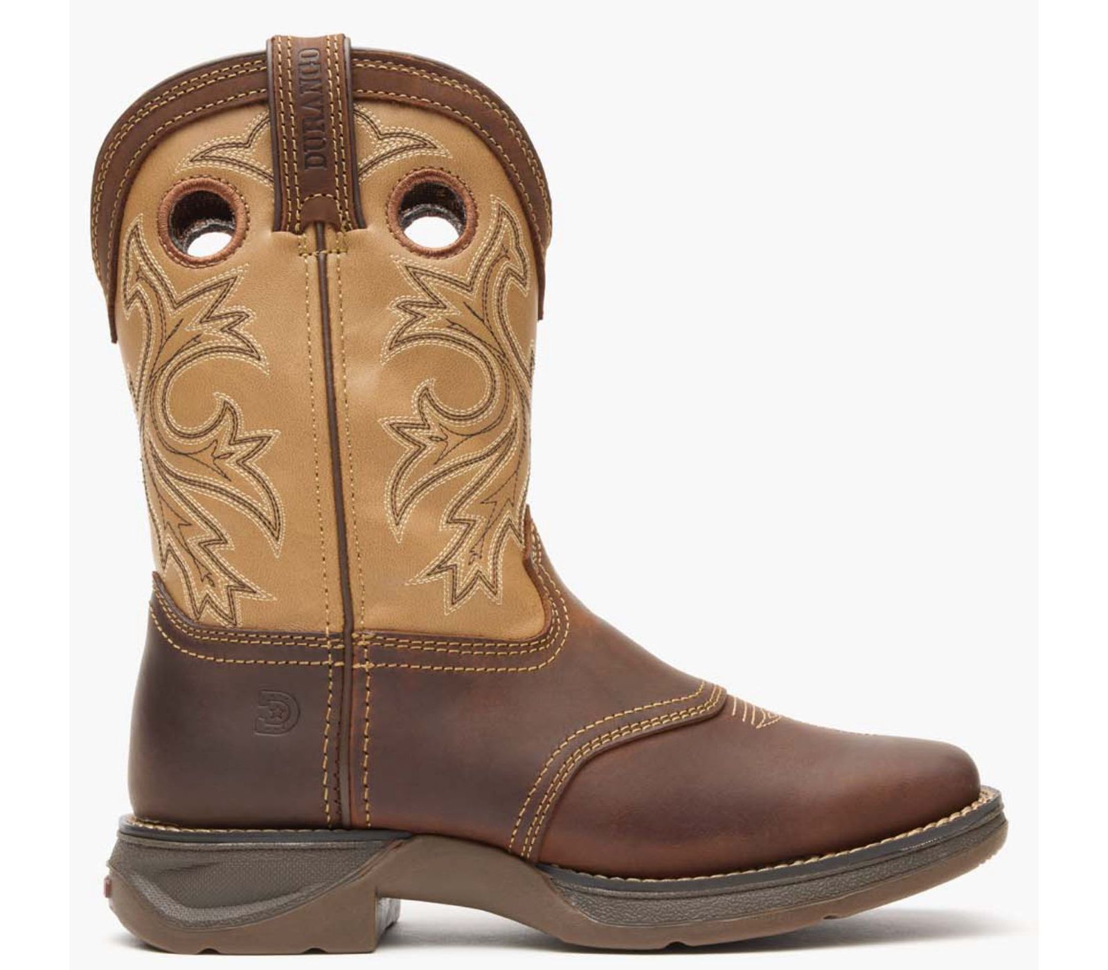 Durango Lil  Rebel by Big Kids Brown Tan Western Boot