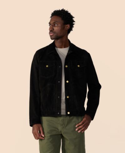 Мужская куртка Furniq UK Suede Trucker