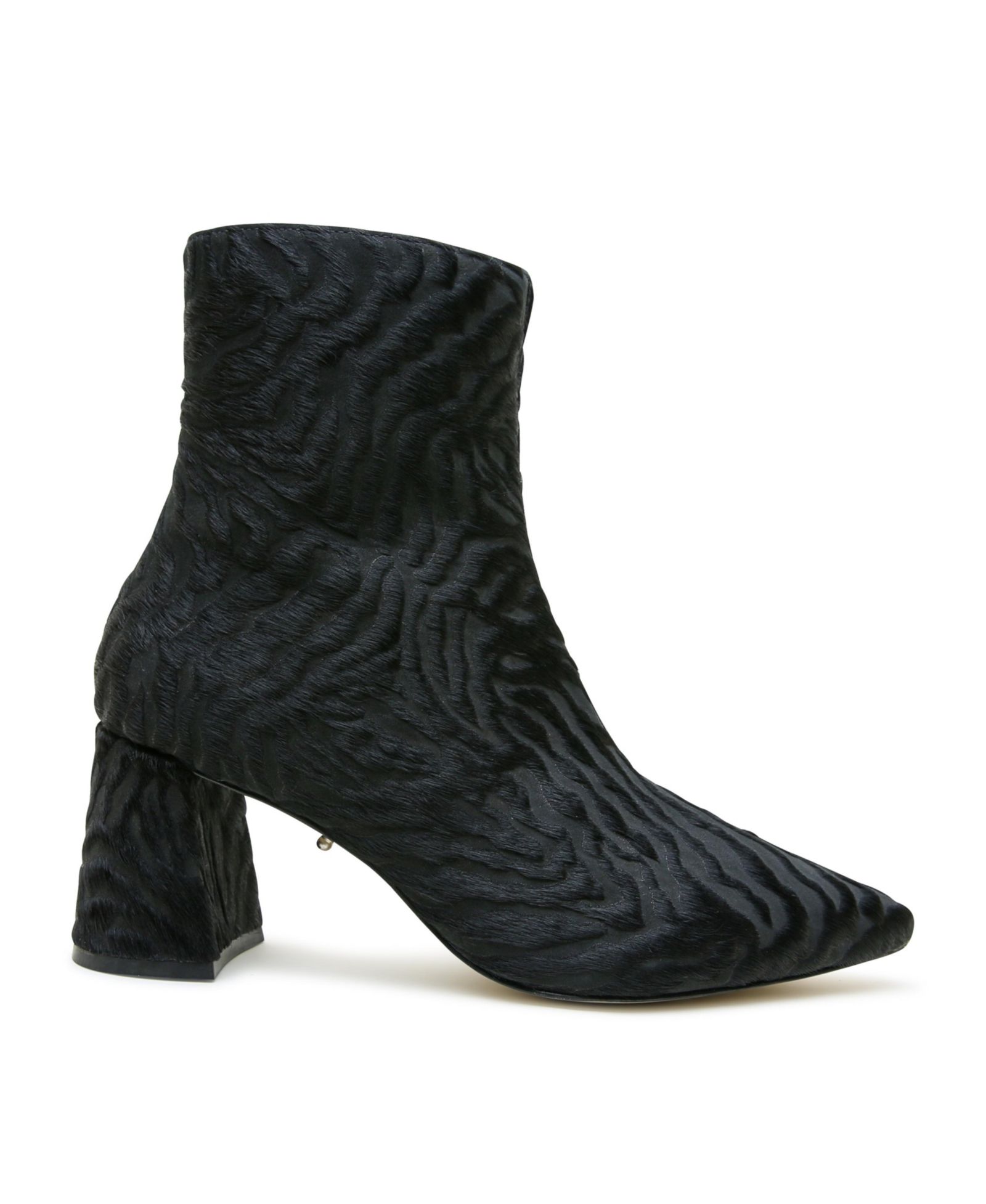 Ботильоны Alterre Women's Black Hairy Zebra Ankle Boots