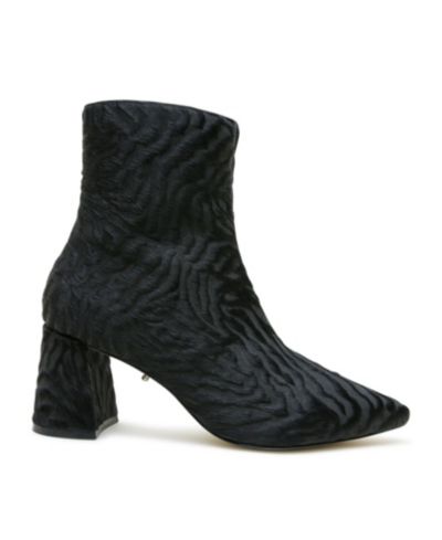 Ботильоны Alterre Women's Black Hairy Zebra Ankle Boots