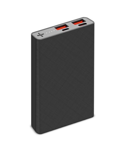 Тонкий внешний аккумулятор GabbaGoods с быстрой зарядкой, 5,000mAh