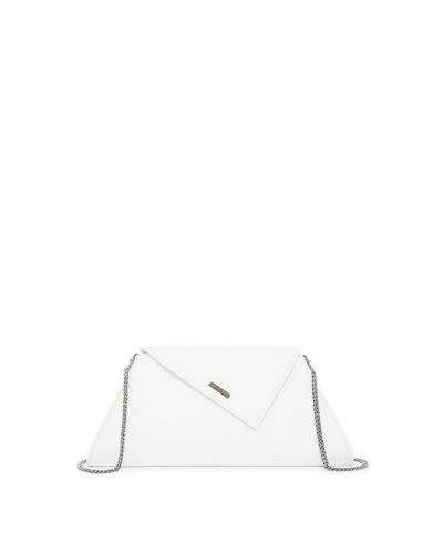 SUSU White Purse Saffiano Leather Clutch Bag Crossbody Evening Purse Unique Женский Handbag