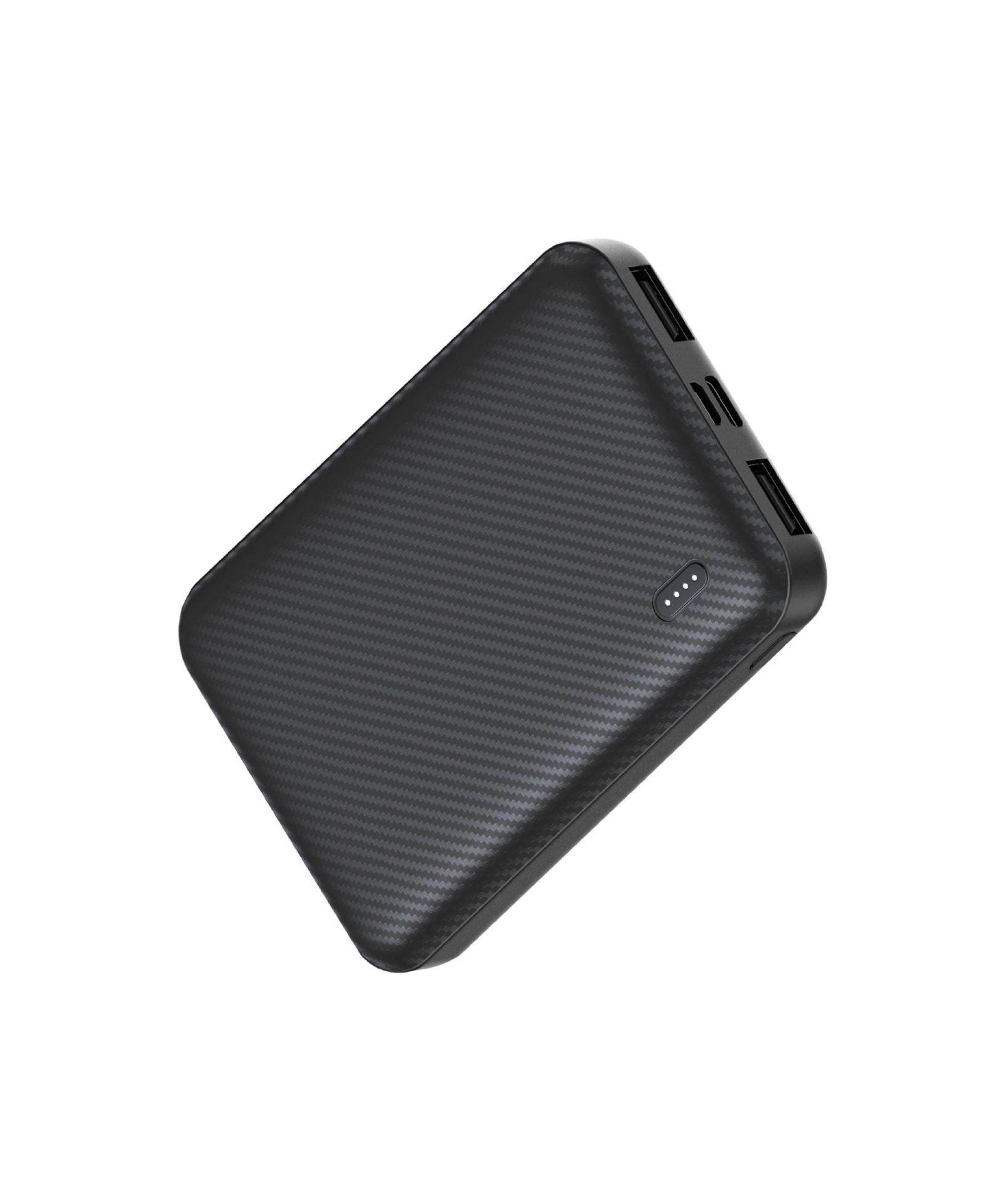 Внешний аккумулятор Brookstone 5,000mAh Carbon Fiber