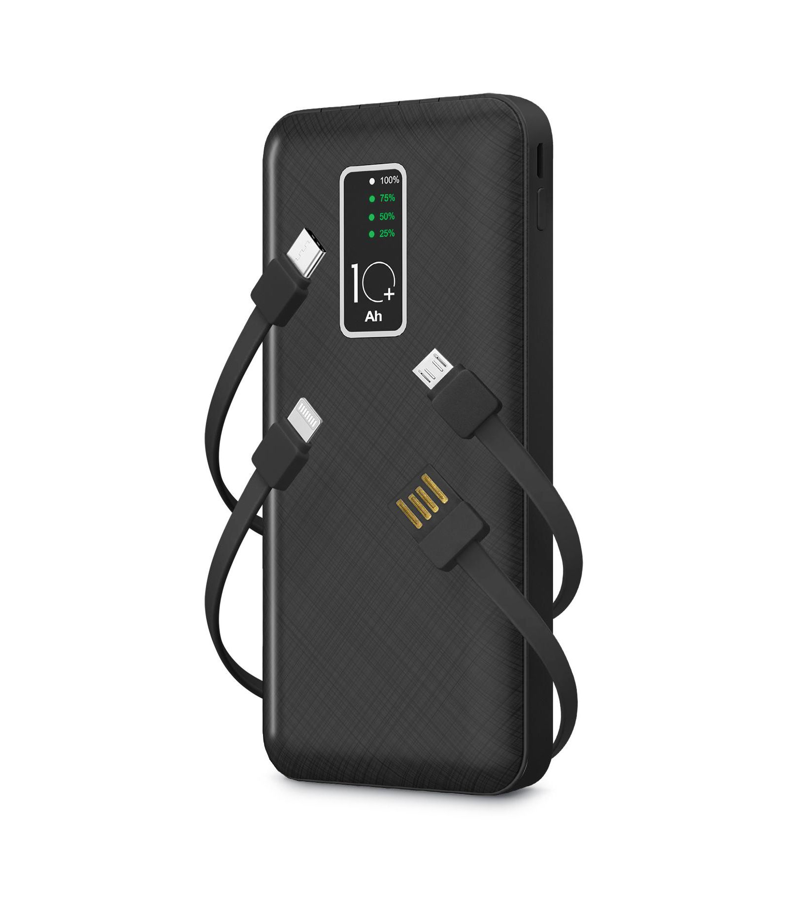 Gabbagoods 10,000mAh Rapid Charging Power Bank, Universal Compatibility